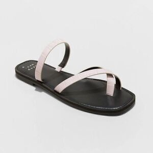 Women's Felicity Cross Strap Sandals - A New Day